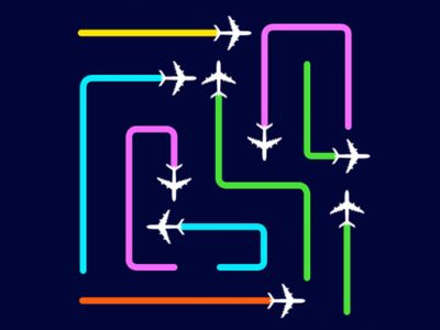 Plane Escape Puzzle